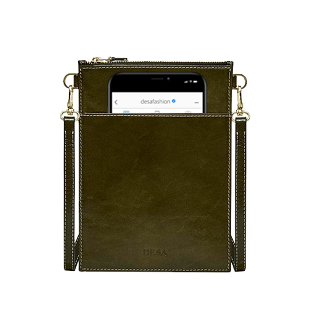 Calida Big Kadın Askılı Deri Telefon Çantası