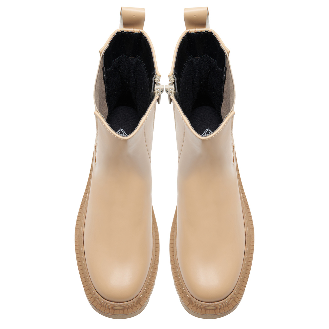 Candace Bej Kadın Yandan Lastikli Chelsea Bot