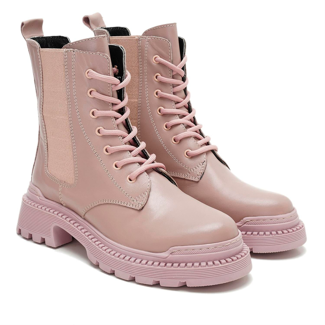 Carilla Pudra Kadın Deri Bot