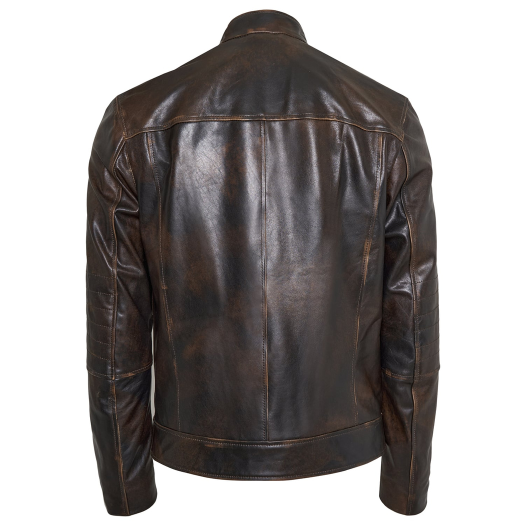 Carlino Erkek Vintage Deri Ceket