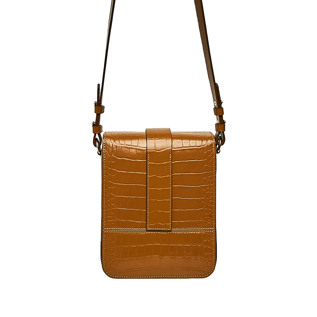 Carta Kadın Kroko Baskılı Deri Omuz Askılı Çanta