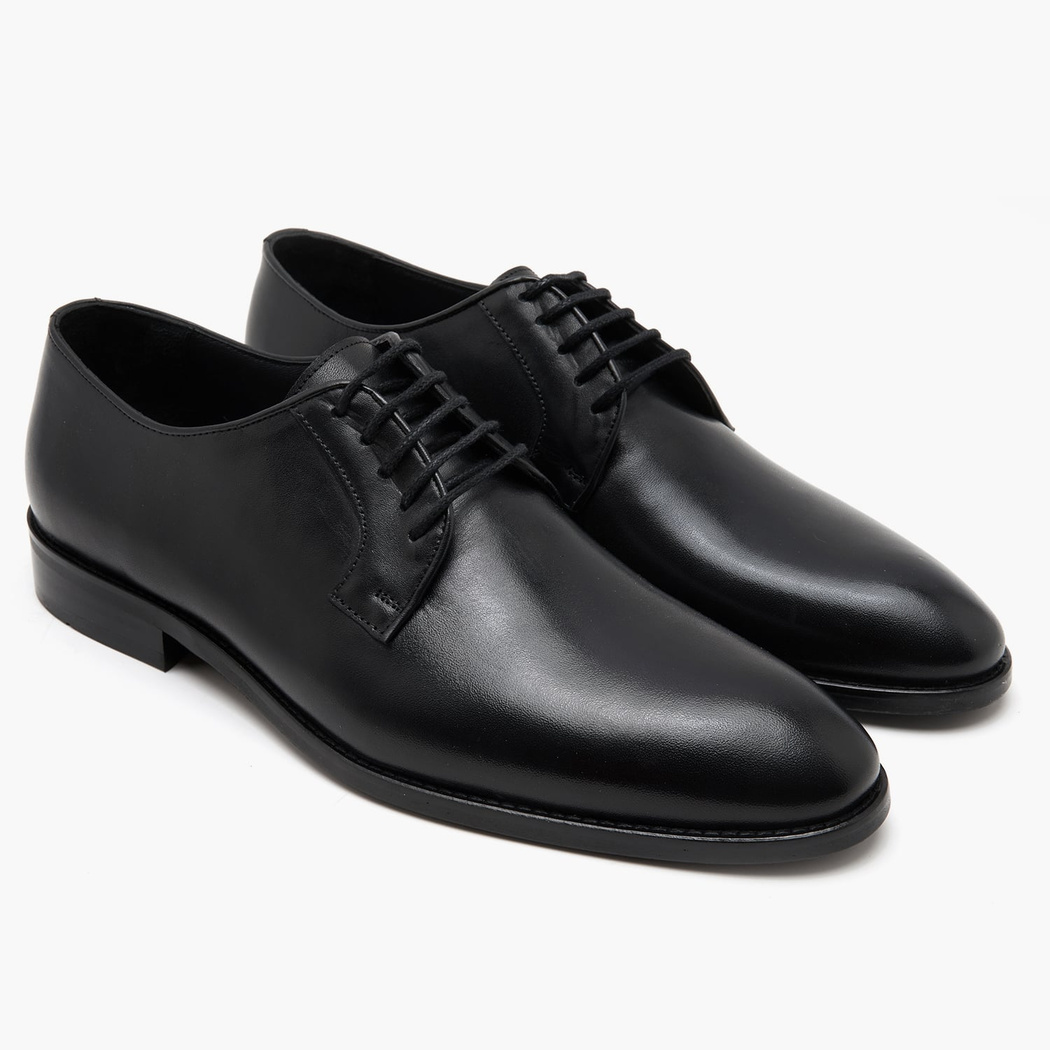 Carter Siyah Erkek Deri Klasik Ayakkabı