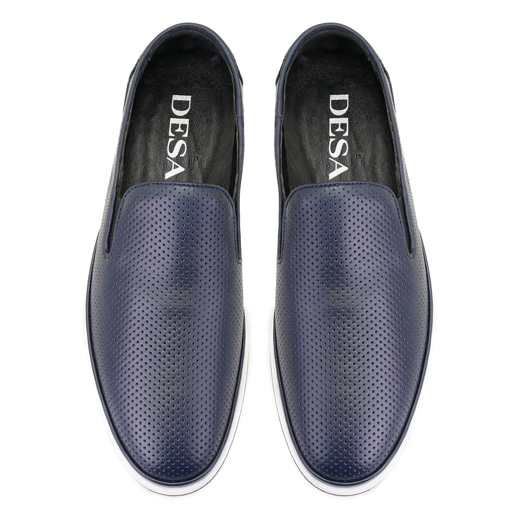 Casey Lacivert Erkek Deri Günlük Ayakkabı