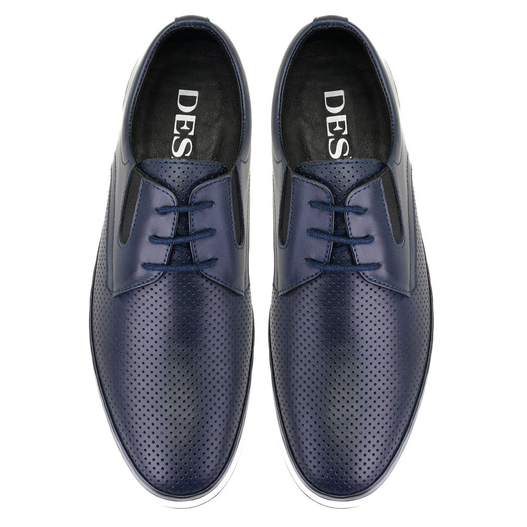 Celia Lacivert Erkek Deri Günlük Ayakkabı