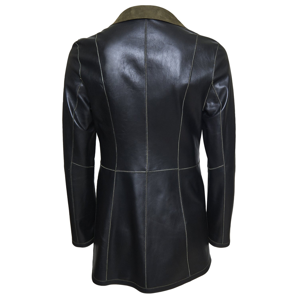 Chaima Kadın Çift Taraflı Deri Ceket