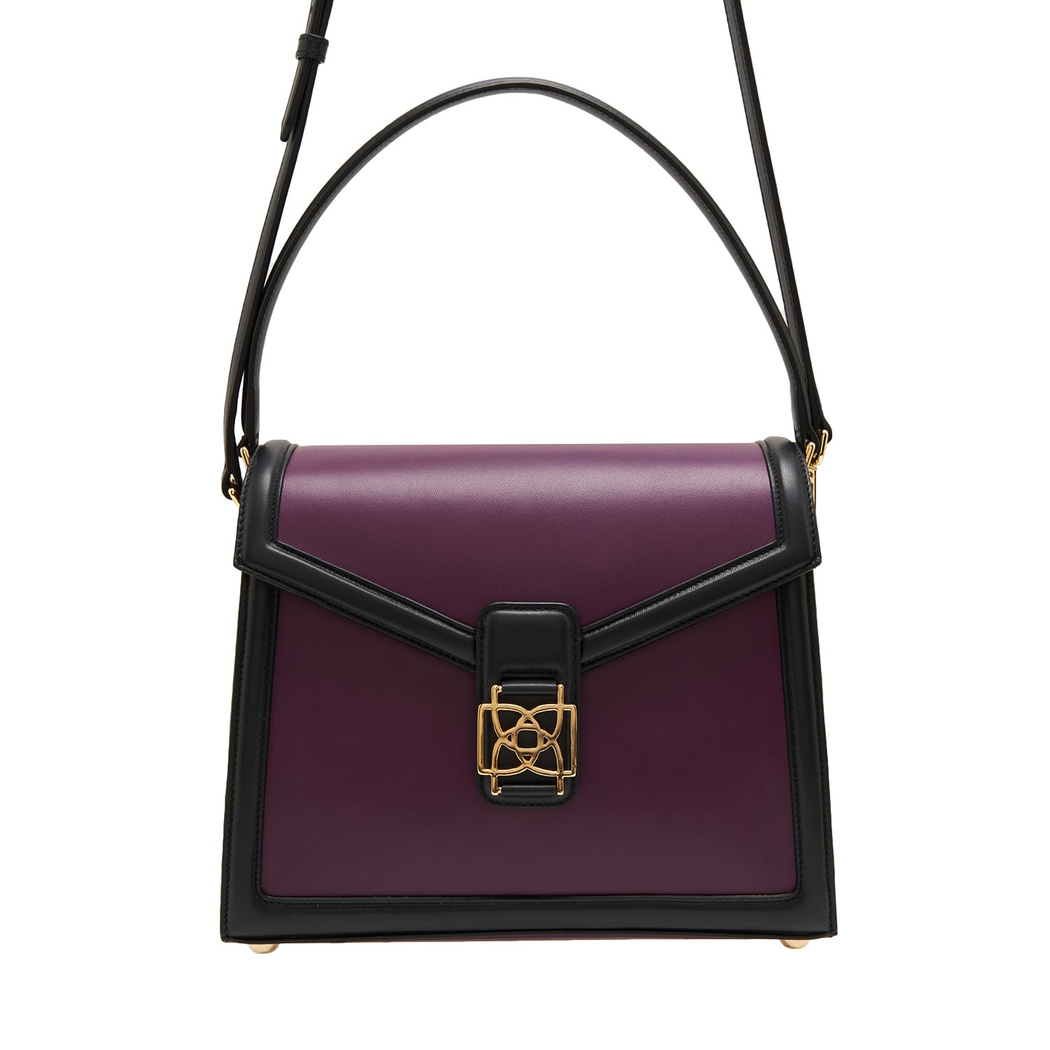 Chase Bordo Kadın Deri Omuz Çantası