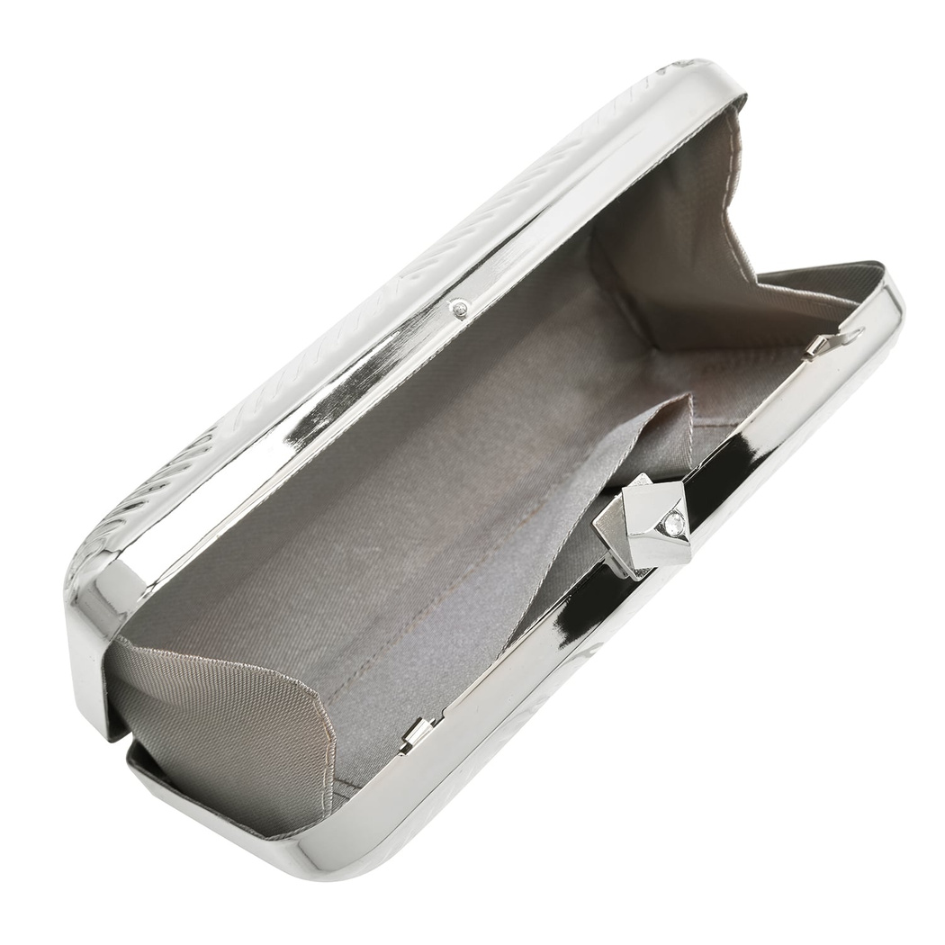 Chase Gümüş Kadın Gece Çantası