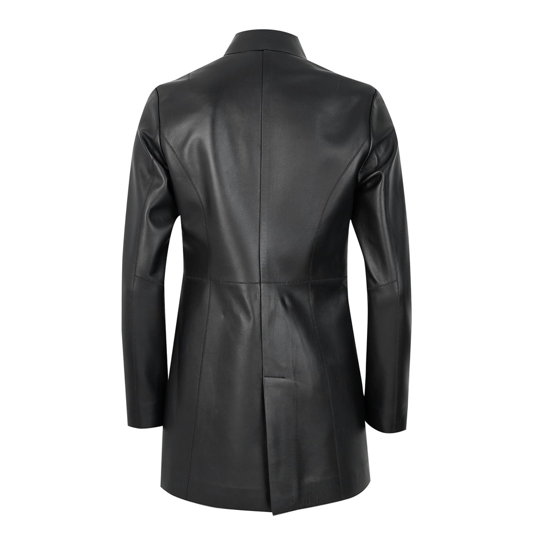 Cherlin Siyah Kadın Deri Mont