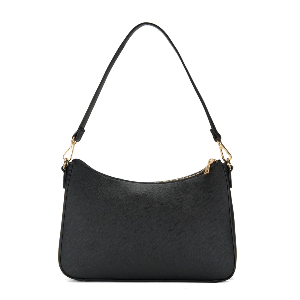 Chertan Siyah Kadın Omuz Çantası