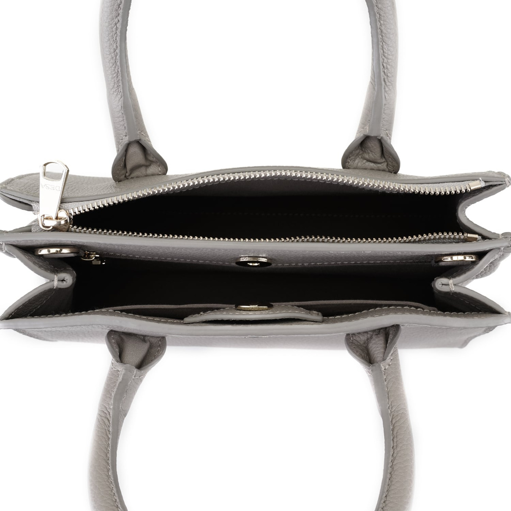 Ciara Gri Kadın Deri Omuz Çantası