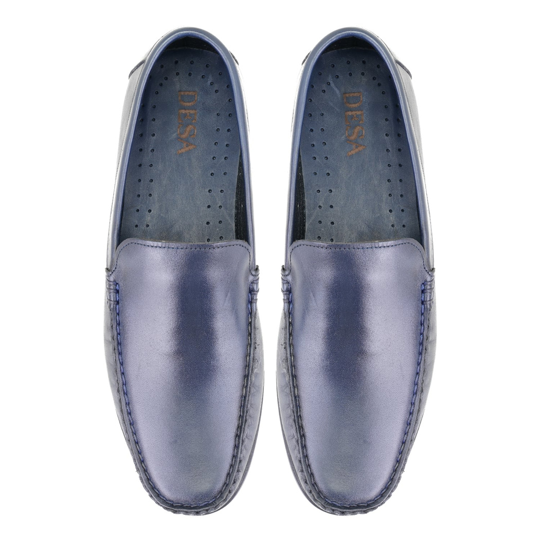 Ciara Lacivert Erkek Deri Loafer