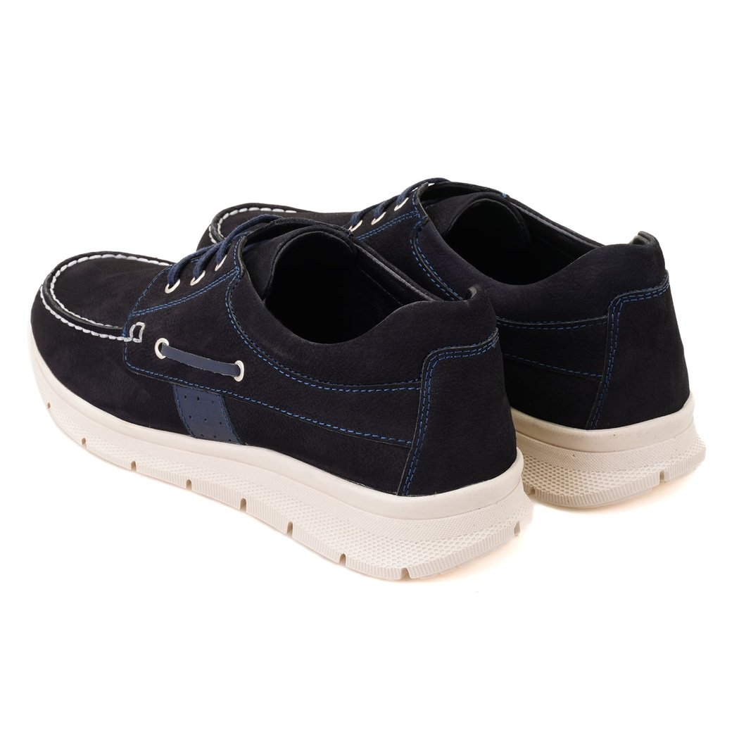 Cindy Lacivert Erkek Deri Günlük Ayakkabı