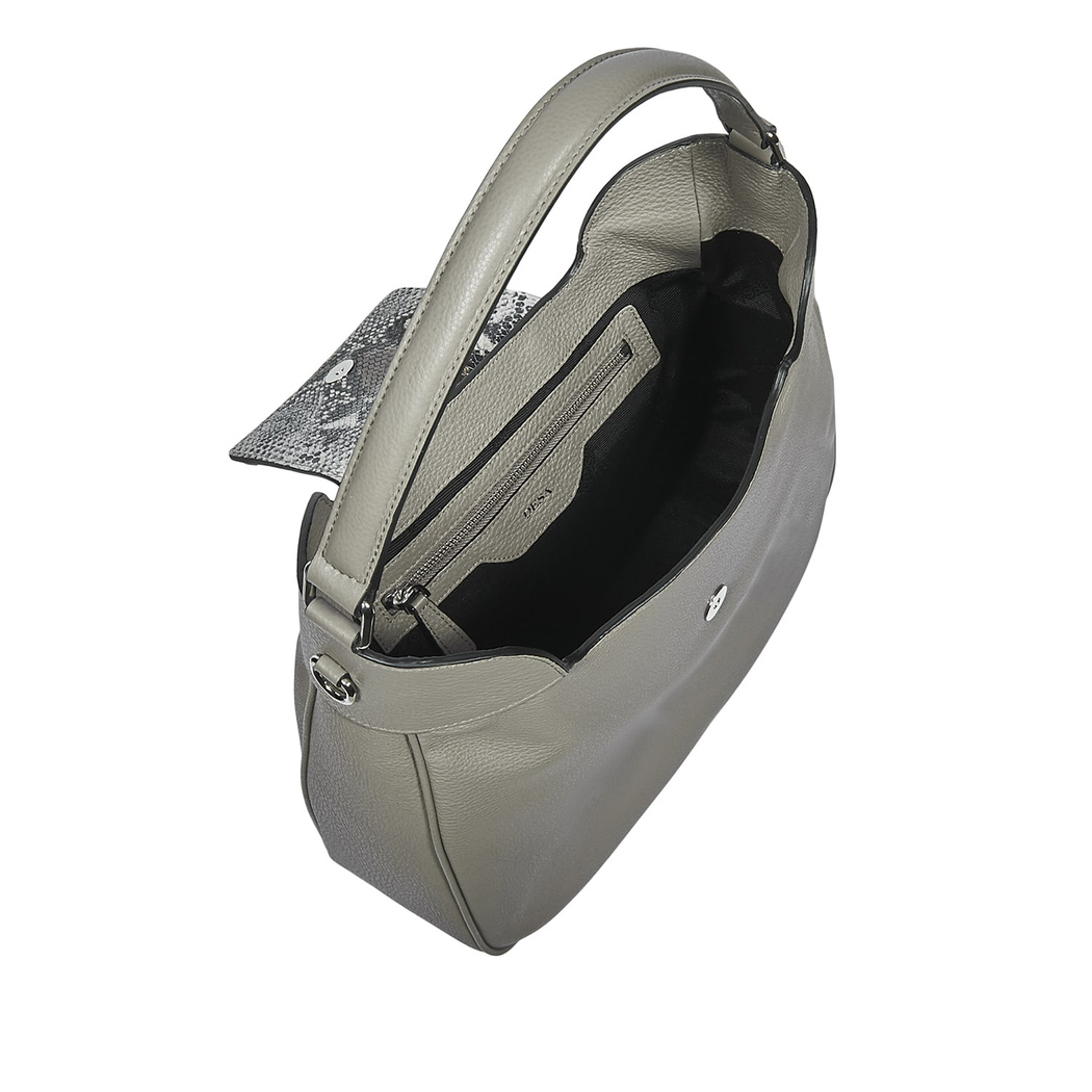 Clara Kadın Yılan Baskılı Deri Omuz Askılı Çanta