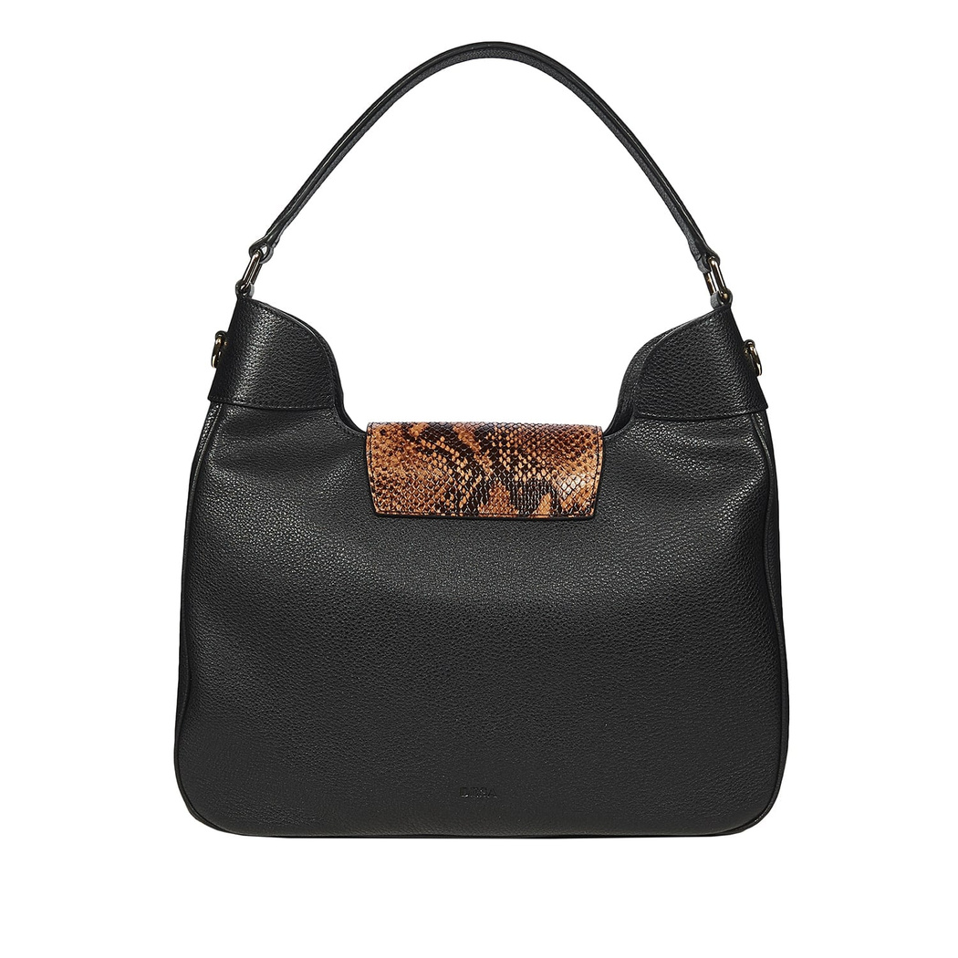Clara Kadın Yılan Baskılı Deri Omuz Askılı Çanta