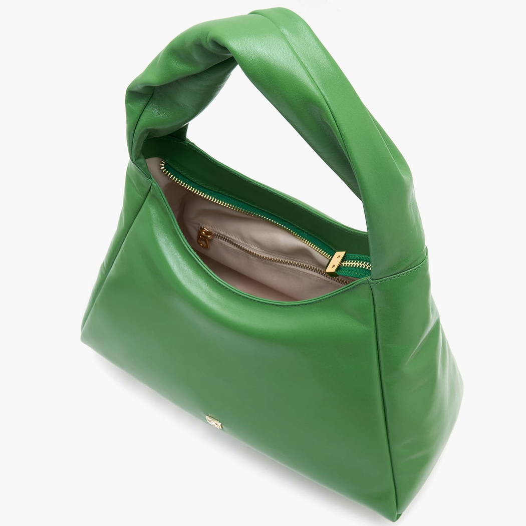 Cloudia Yeşil Kadın Deri Omuz Çantası 