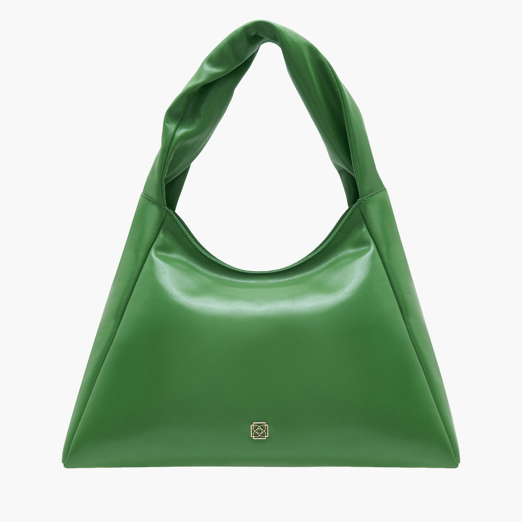 Cloudia Yeşil Kadın Deri Omuz Çantası 