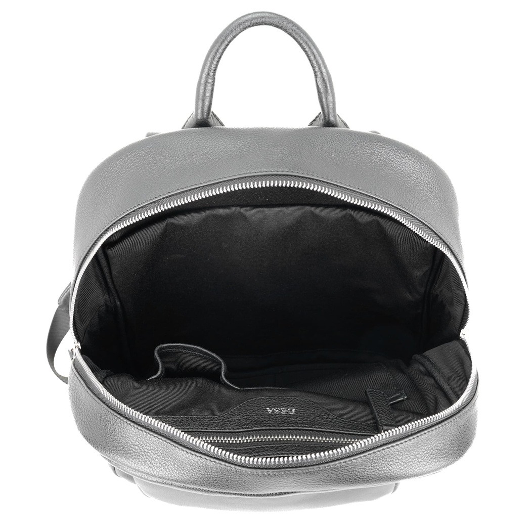 Coleman Siyah Deri Sırt Çantası