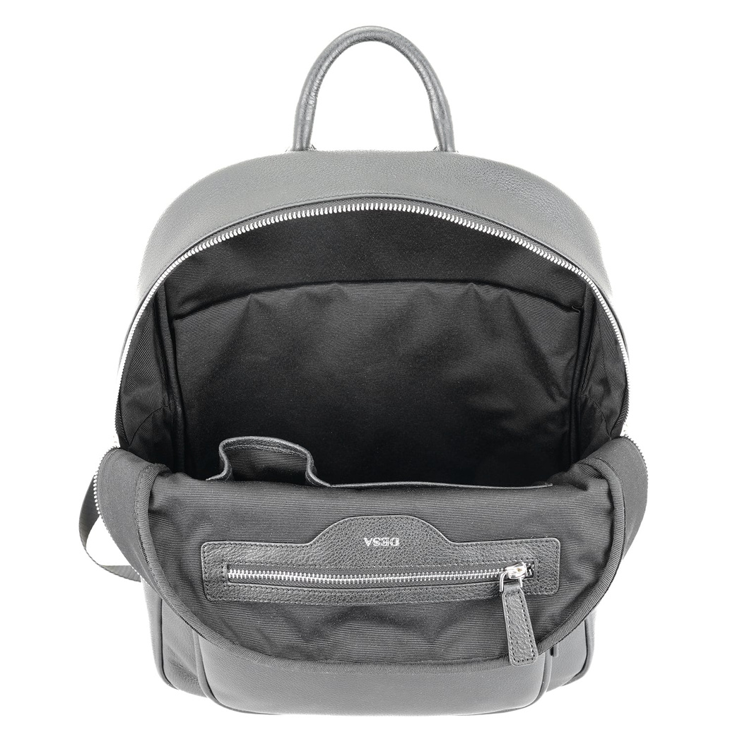 Coleman Siyah Deri Sırt Çantası