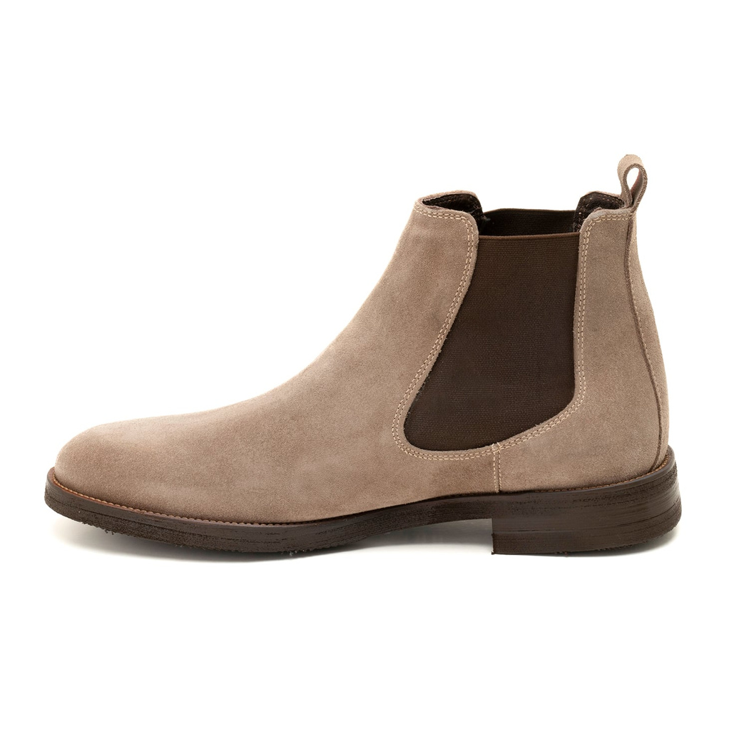 Coleta Vizon Erkek Yandan Lastikli Süet Deri Chelsea Bot