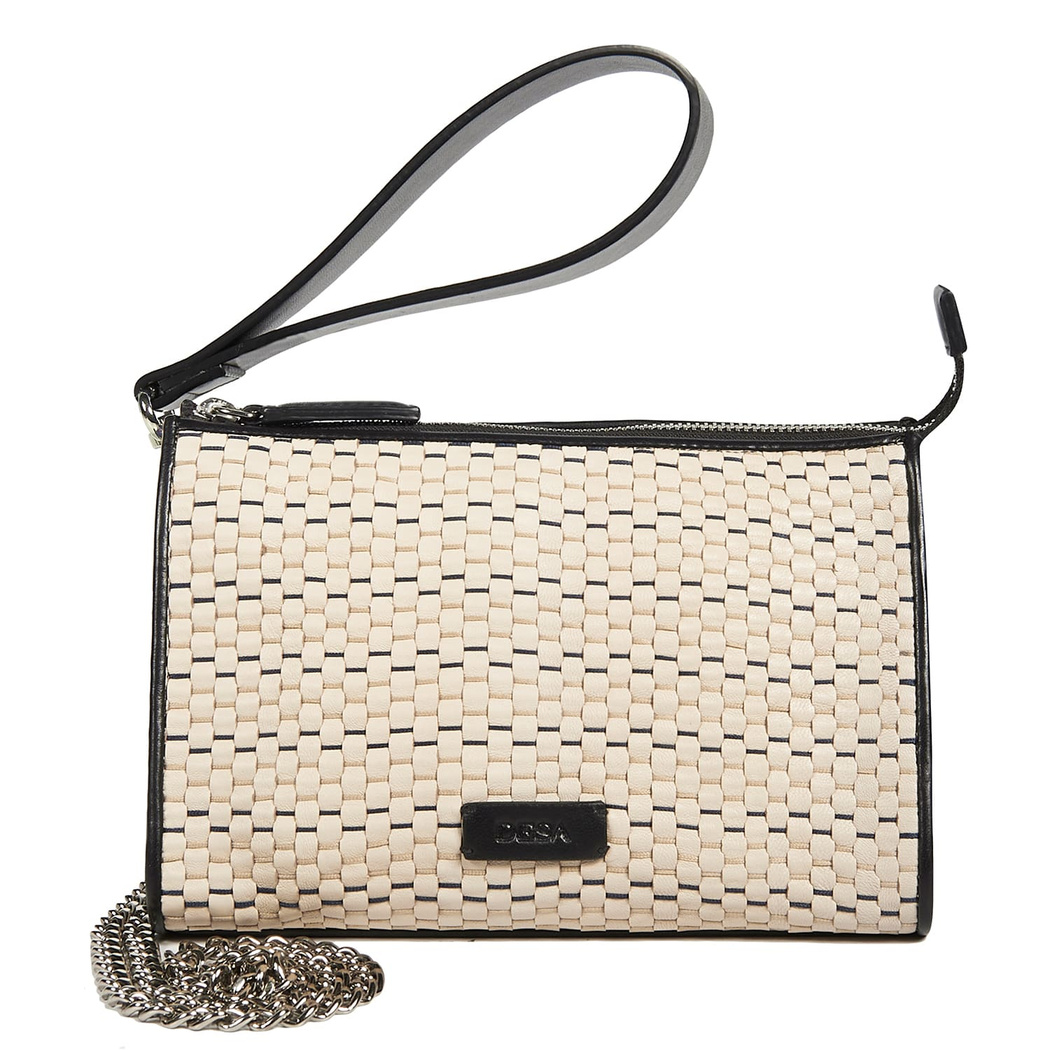 Conexos Örgülü Kadın Deri Omuz Askılı Çanta