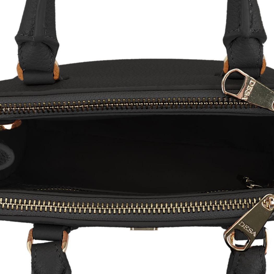 Cora Siyah Kadın Deri El Çantası