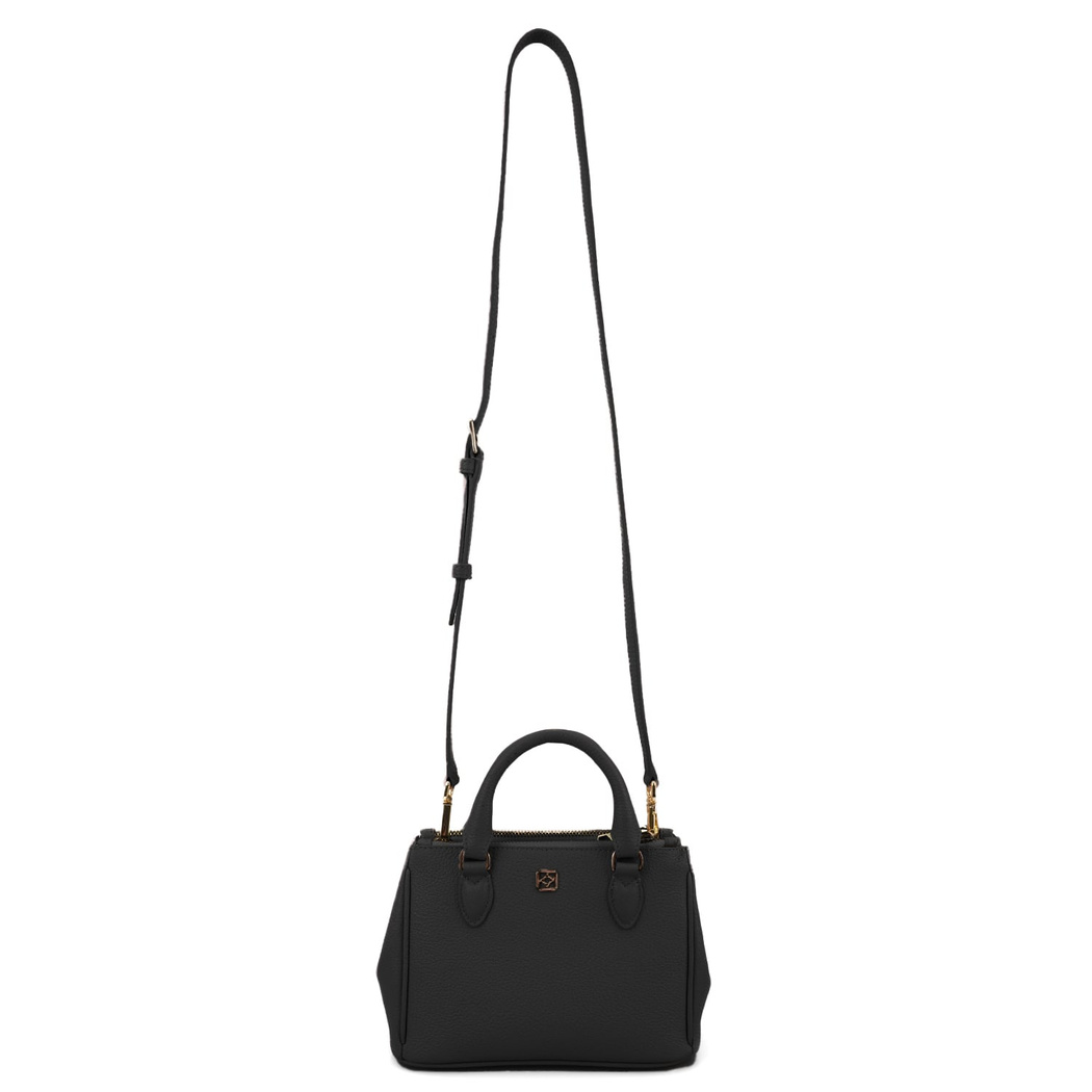 Cora Siyah Kadın Deri El Çantası