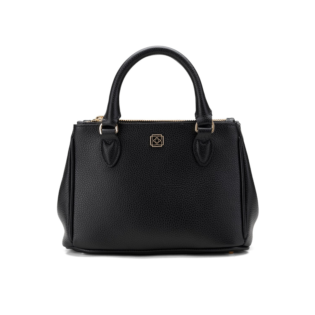 Cora Siyah Kadın Deri El Çantası