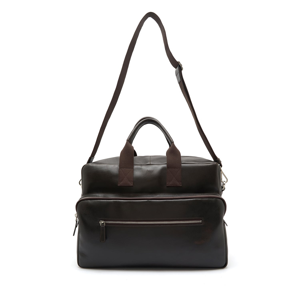 Cort Kahve Erkek Deri Seyahat Çantası