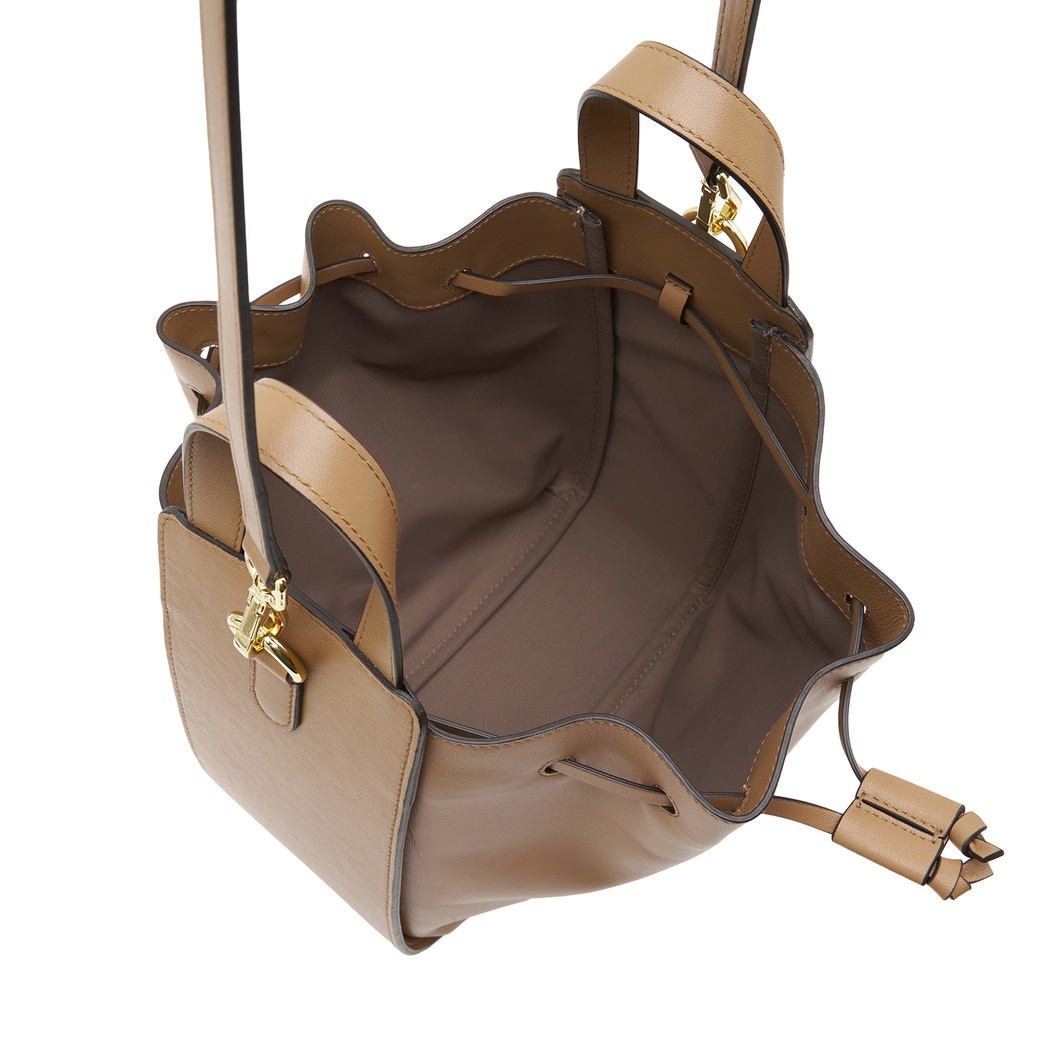 Cosmos Kahve Kadın Deri El Çantası