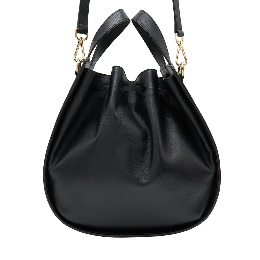 Cosmos Siyah Kadın Deri El Çantası