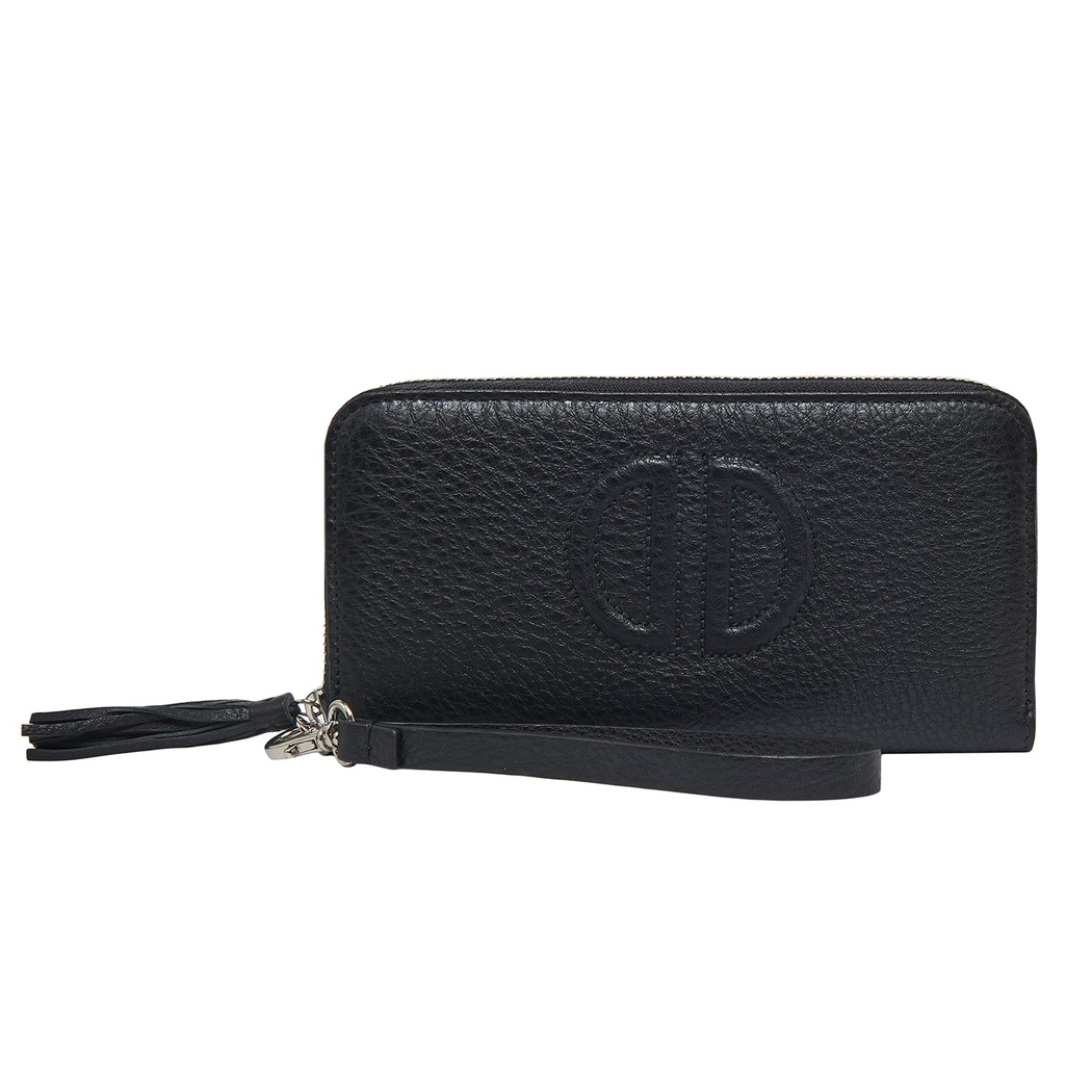 D Logolu Büyük Kadın Deri Cüzdan