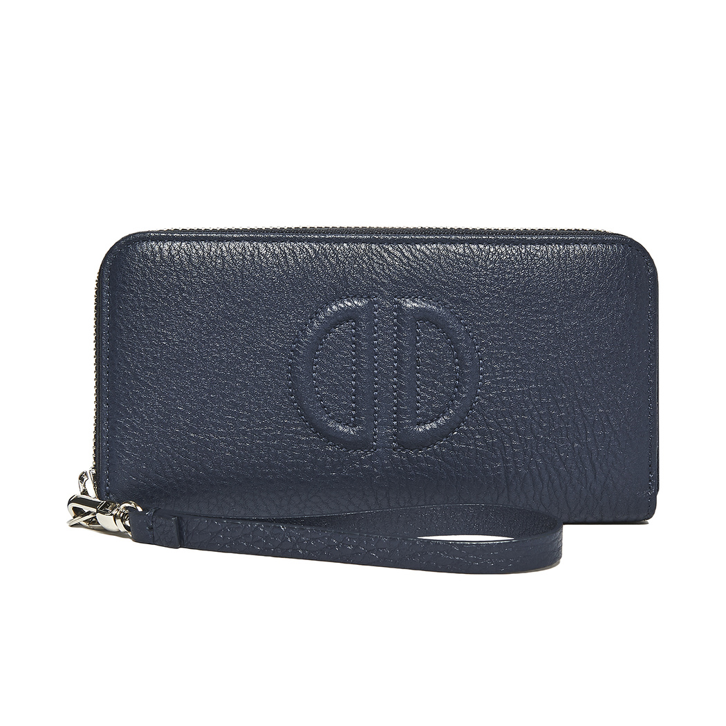 D Logolu Büyük Kadın Deri Cüzdan