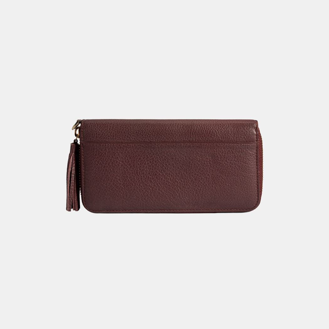 D Logolu Büyük Kadın Deri Cüzdan