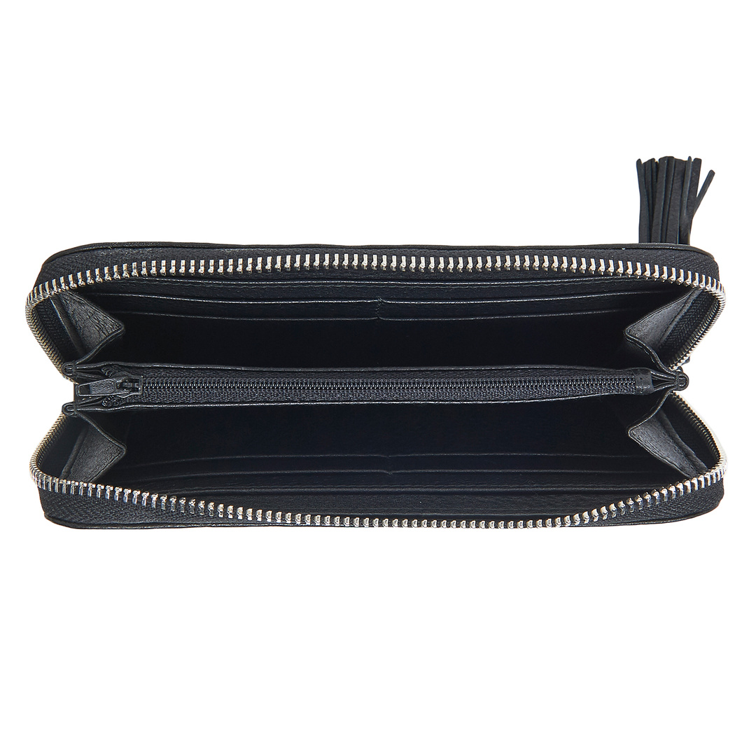 D Logolu Büyük Kadın Deri Cüzdan