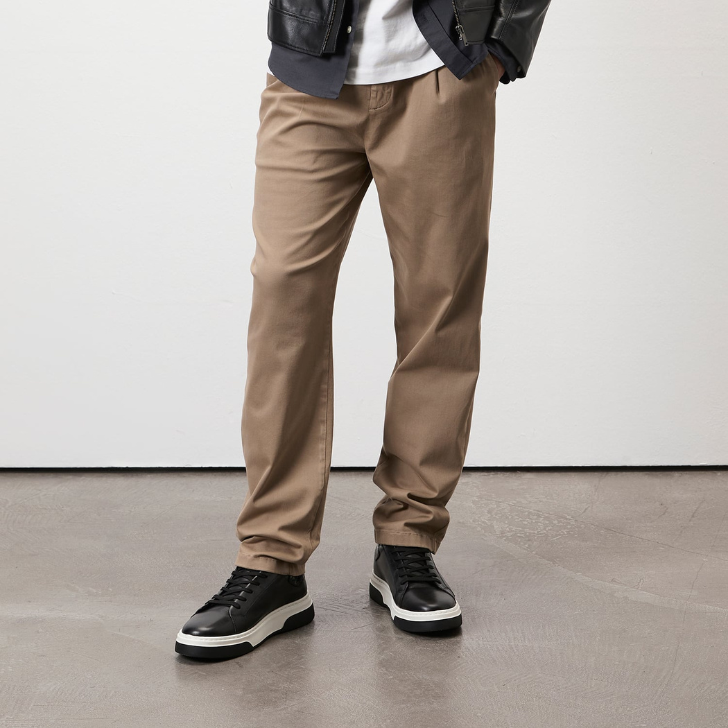 Dallin Siyah Erkek Deri Spor Ayakkabı