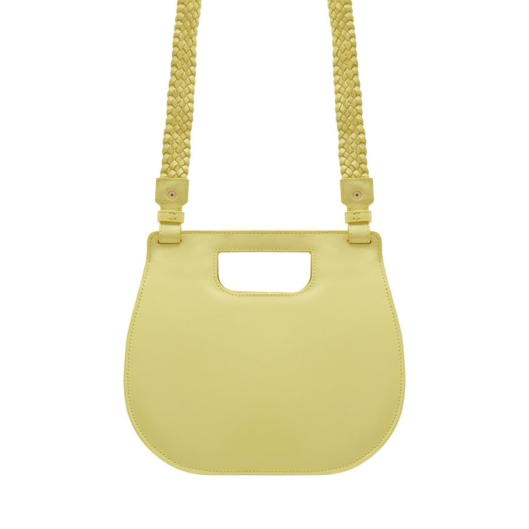 Damian Sarı Kadın Deri El Çantası