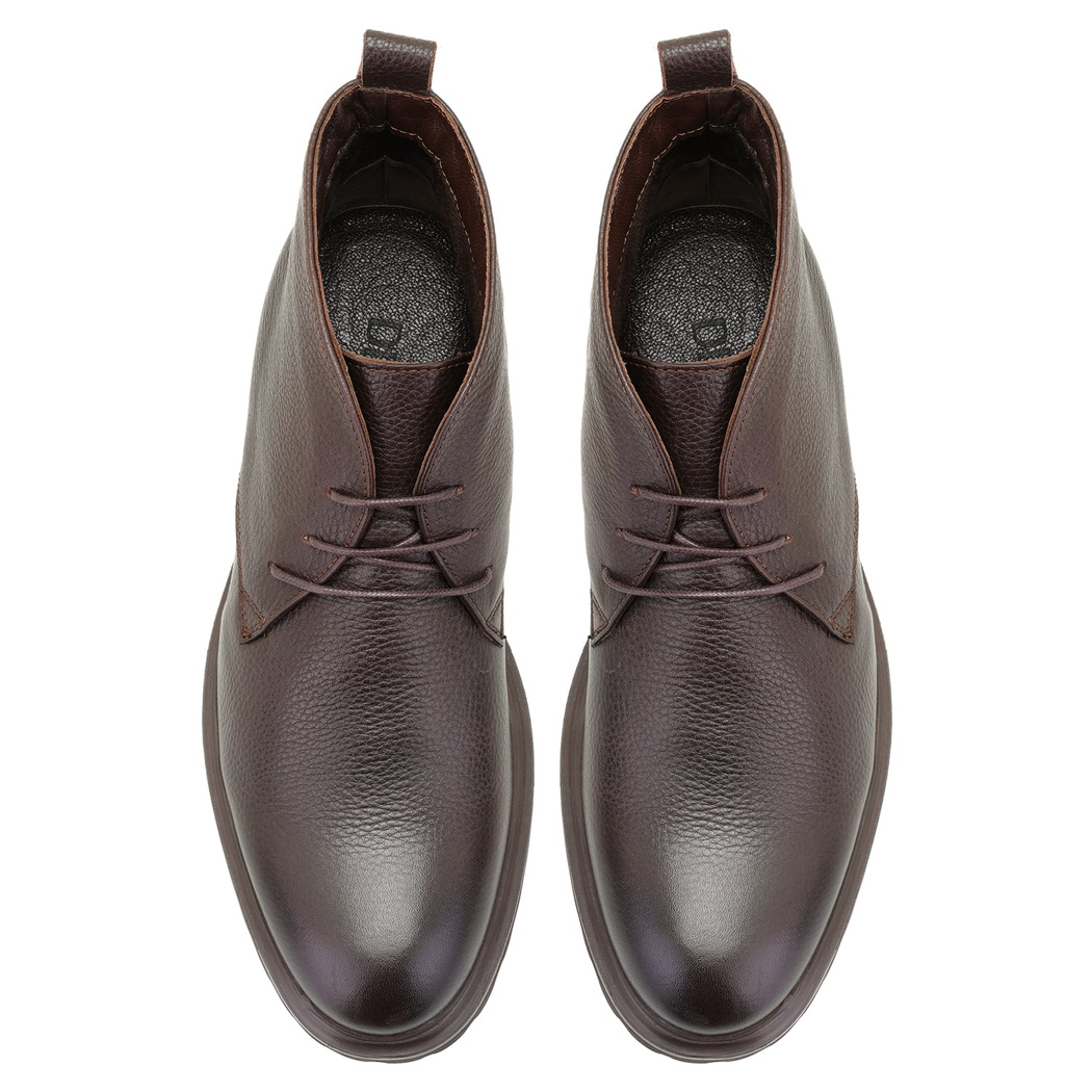 Damita Kahve Erkek Deri Bot