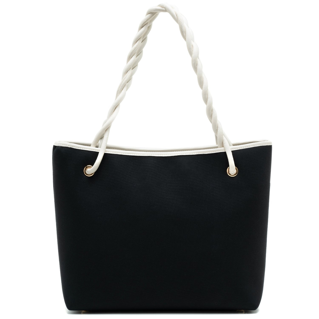 Darian Siyah Kadın Deri Omuz Çantası