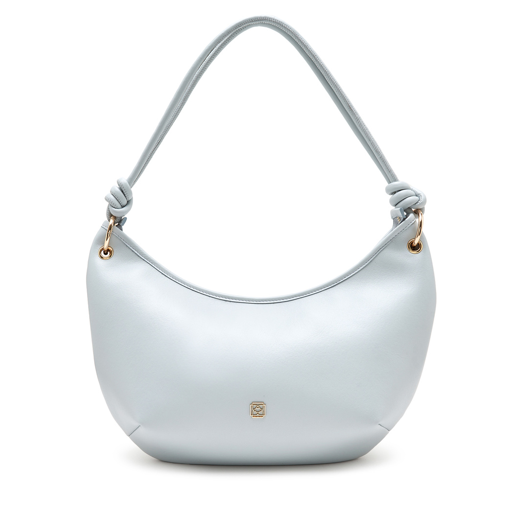 Darling Mavi Kadın Deri Omuz Çantası 