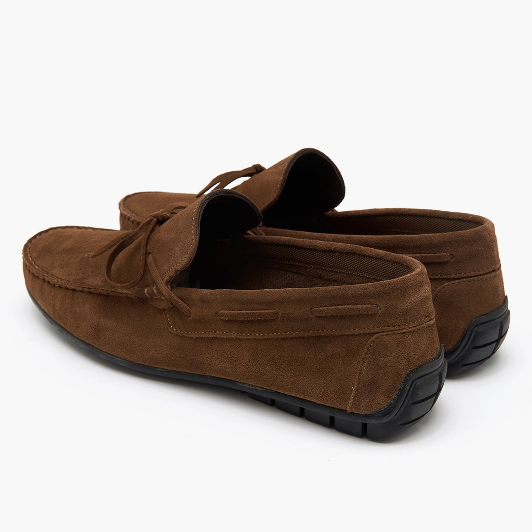 Daron Kahve Erkek Süet Loafer