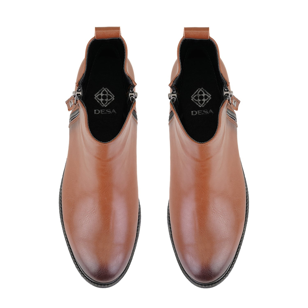 Darrly Taba Kadın Fermuarlı Bot