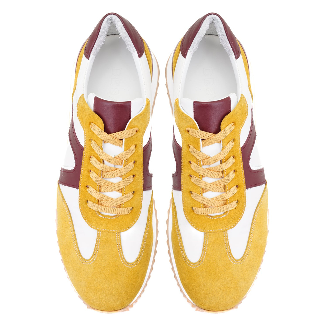 Dasia Sarı Erkek Deri Spor Ayakkabı