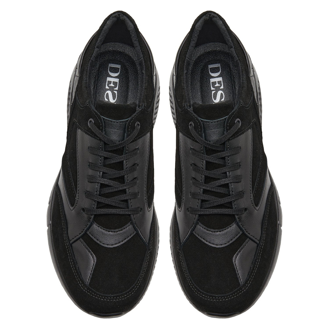 David Siyah Erkek Süet Spor Ayakkabı