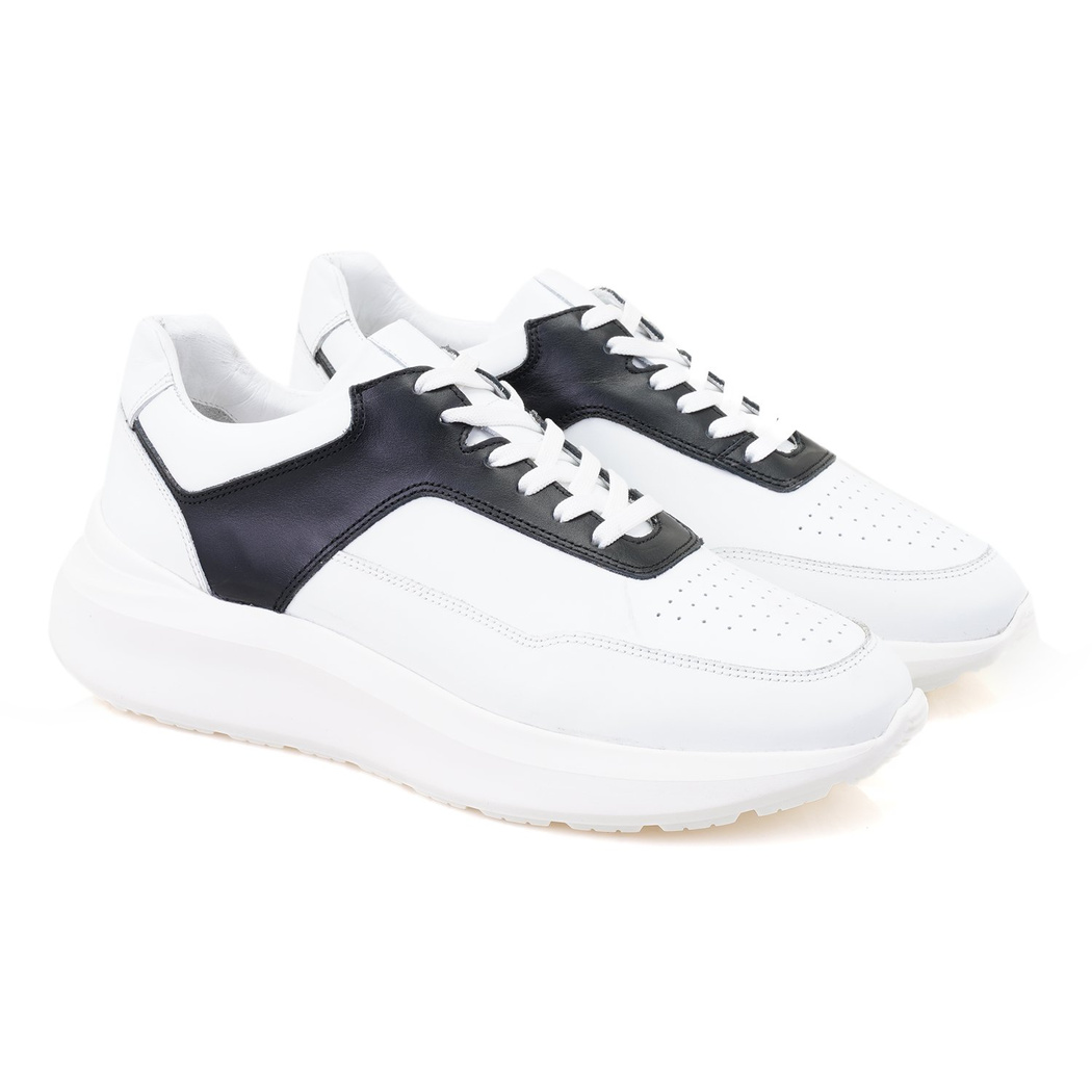 Dayana Beyaz Erkek Deri Spor Ayakkabı