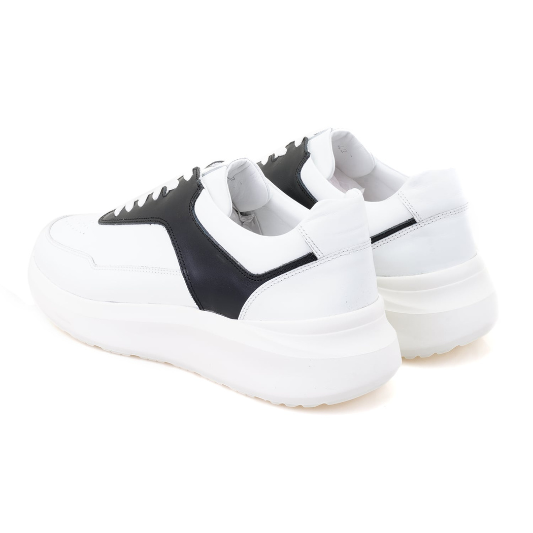 Dayana Beyaz Erkek Deri Spor Ayakkabı
