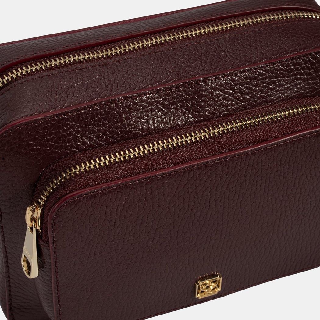 DE-12460 SS24 KADIN POSTACI ÇA, BORDO, -