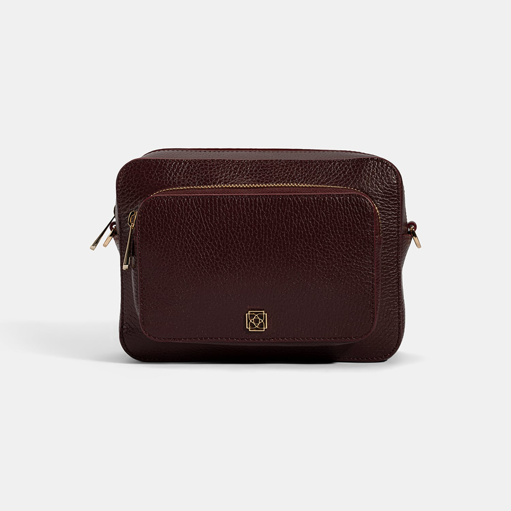 DE-12460 SS24 KADIN POSTACI ÇA, BORDO, -