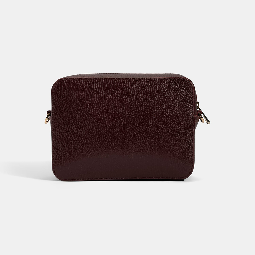 DE-12460 SS24 KADIN POSTACI ÇA, BORDO, -