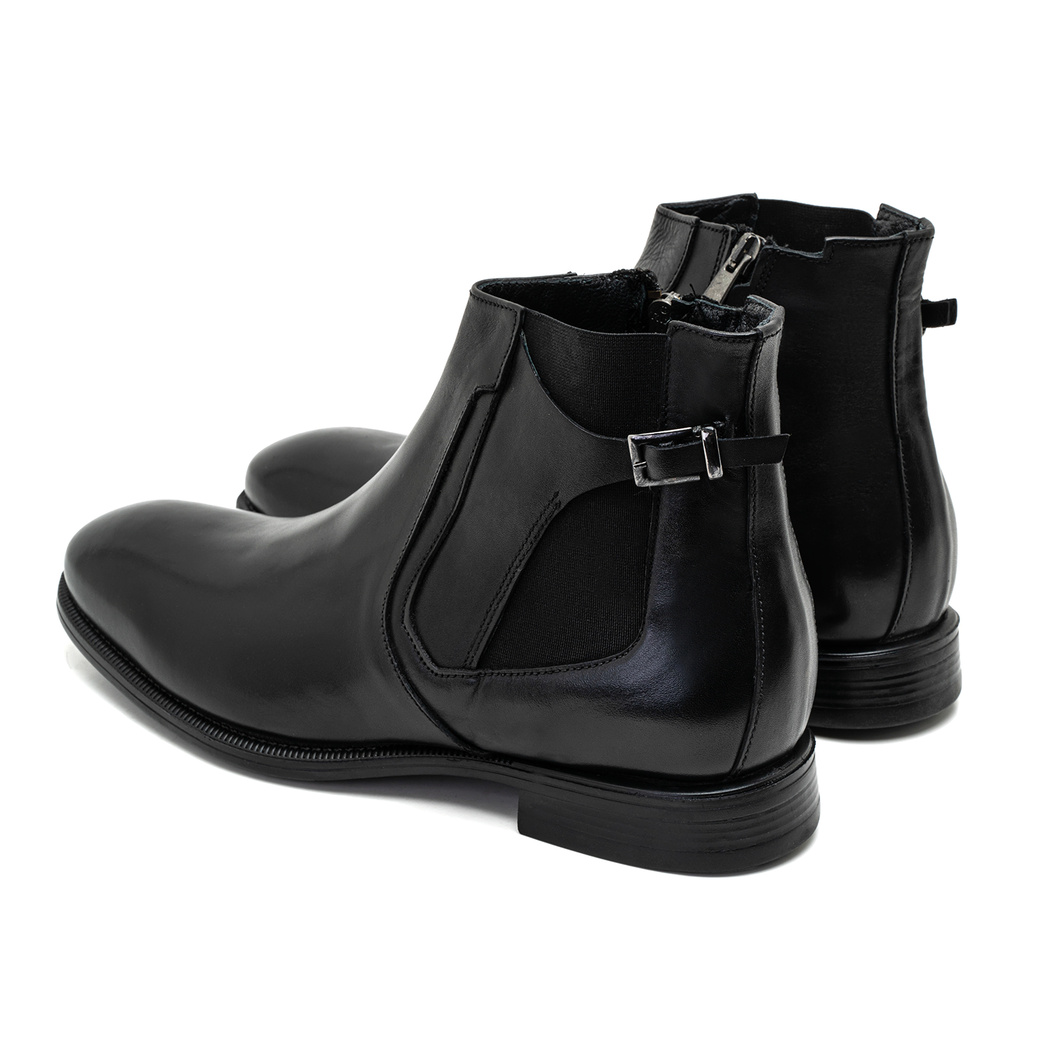 Delmar Siyah Erkek Deri Bot