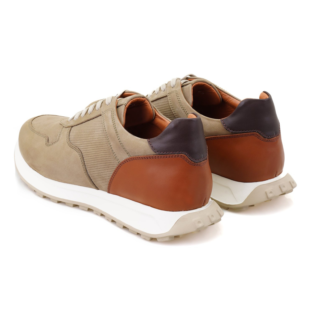 Denisa Haki Erkek Deri Spor Ayakkabı